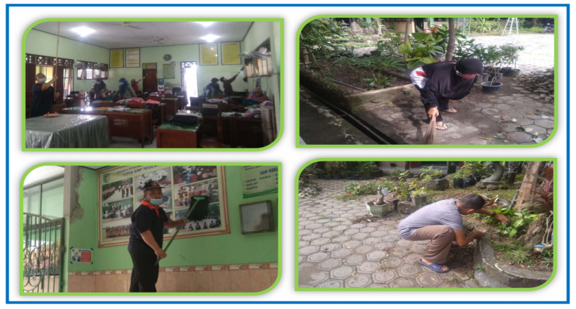 KEGIATAN JUMAT BERSIH 15 JANUARI 2021