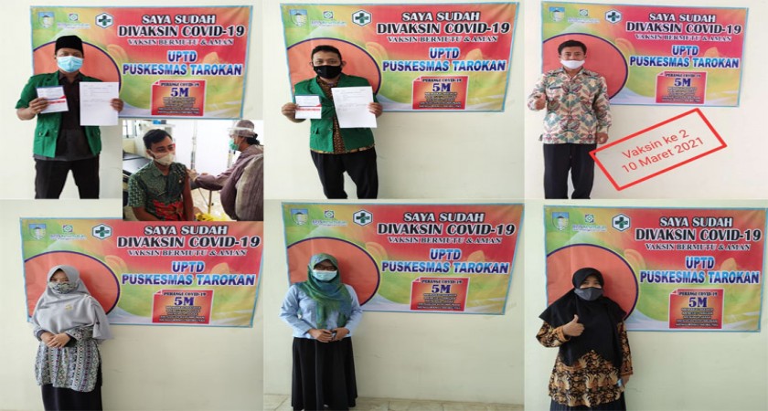 Kegiatan Vaksin Covid19 Tahap Pertama